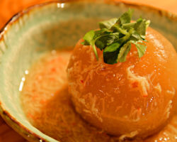 あったか大根カニあんかけ