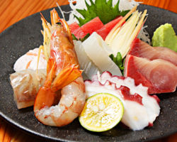 刺身多種盛り